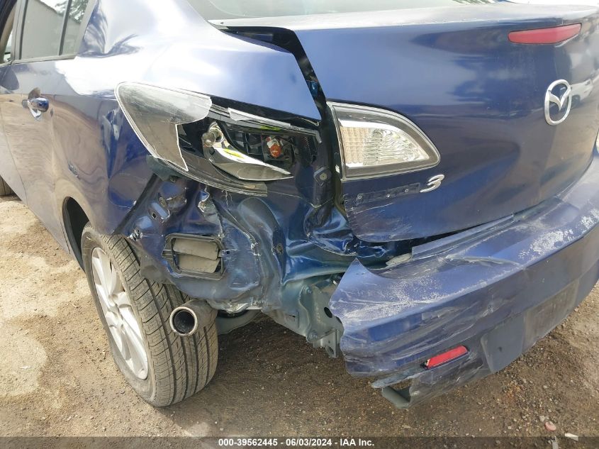 2012 Mazda Mazda3 I Touring VIN: JM1BL1VG0C1506826 Lot: 39562445