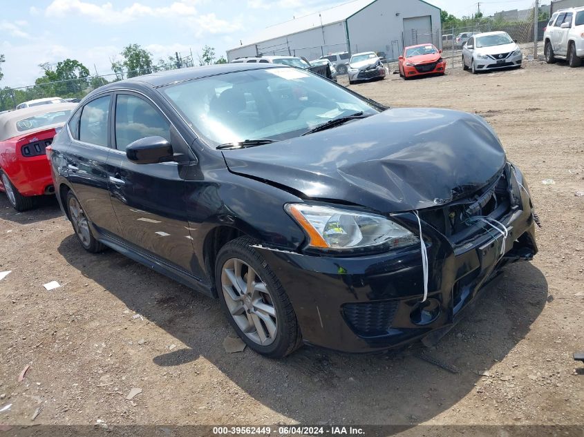 2013 Nissan Sentra Sr VIN: 3N1AB7AP1DL706666 Lot: 39562449