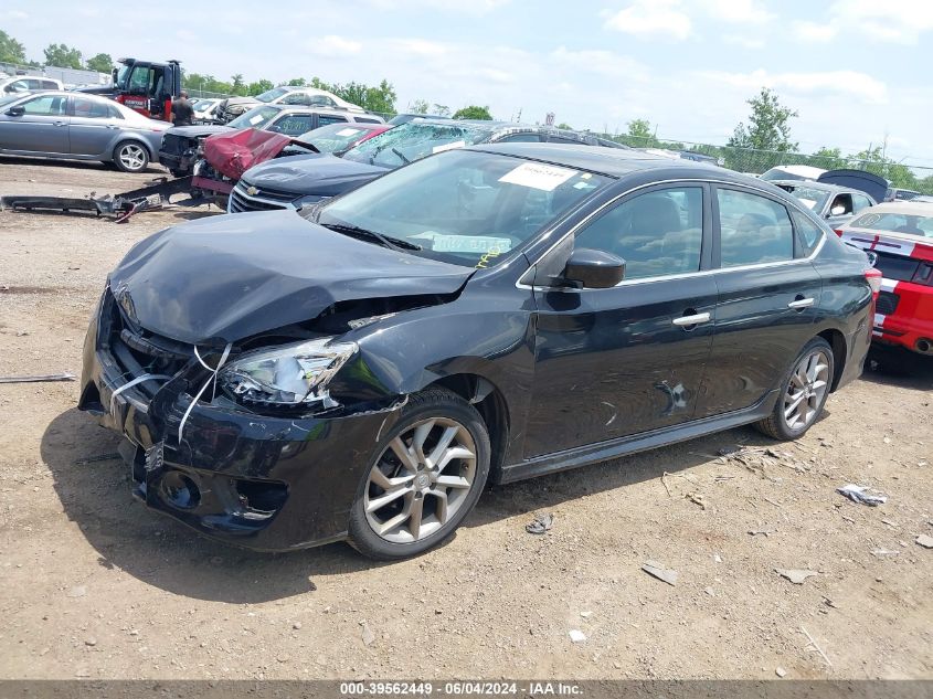 2013 Nissan Sentra Sr VIN: 3N1AB7AP1DL706666 Lot: 39562449