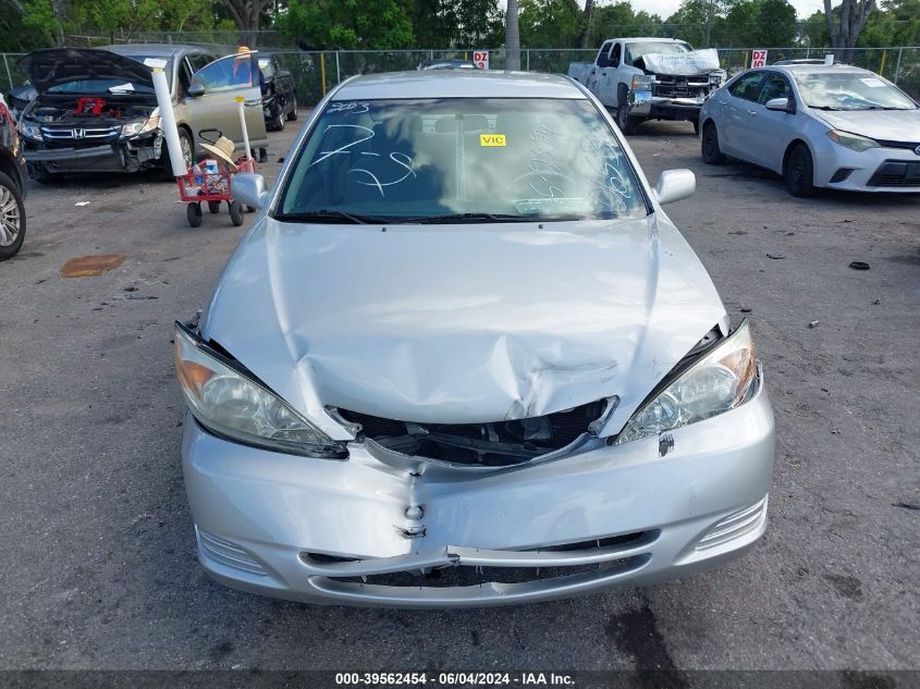 2003 Toyota Camry Le VIN: 4T1BE32K43U140653 Lot: 39562454