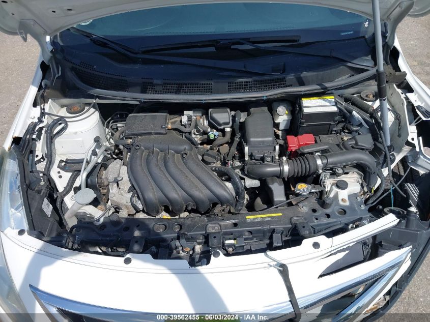 2016 Nissan Versa 1.6 S/1.6 S+/1.6 Sl/1.6 Sv VIN: 3N1CN7AP7GL874882 Lot: 39562455