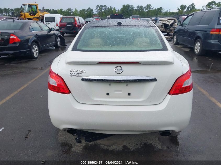 2009 Nissan Maxima 3.5 Sv VIN: 1N4AA51E29C850769 Lot: 39562457