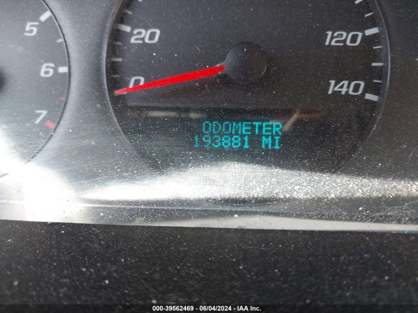 2012 Chevrolet Impala Ls VIN: 2G1WF5E32C1174016 Lot: 39562469