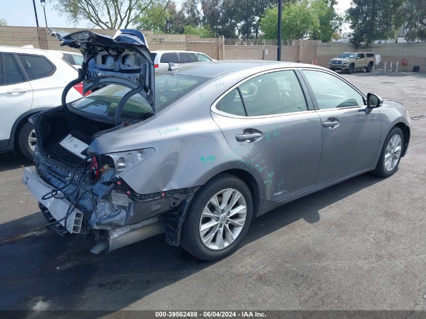 2013 Lexus Es 300H VIN: JTHBW1GG3D2016962 Lot: 39562488