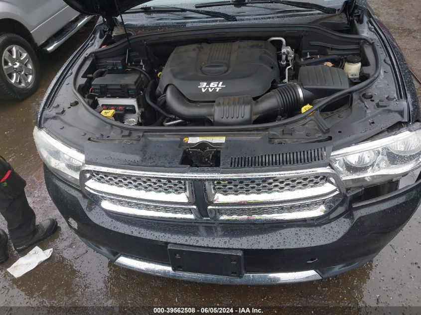 2012 Dodge Durango Crew VIN: 1C4RDHDG3CC108780 Lot: 39562508