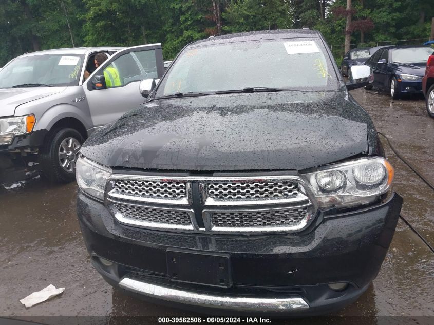 2012 Dodge Durango Crew VIN: 1C4RDHDG3CC108780 Lot: 39562508
