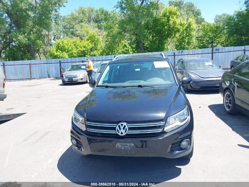 2012 Volkswagen Tiguan S/Se/Sel VIN: WVGBV7AX9CW577167 Lot: 39562510