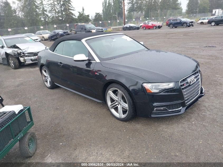 2014 Audi S5 3.0T Premium Plus VIN: WAUCGAFH3EN010976 Lot: 39562535