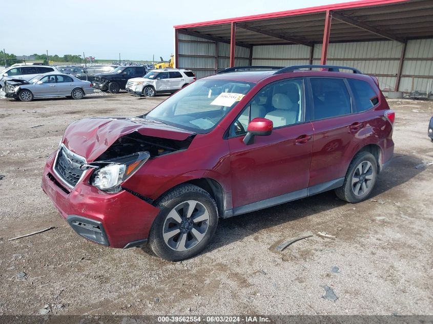 2018 Subaru Forester 2.5I Premium VIN: JF2SJAEC0JH428444 Lot: 39562554