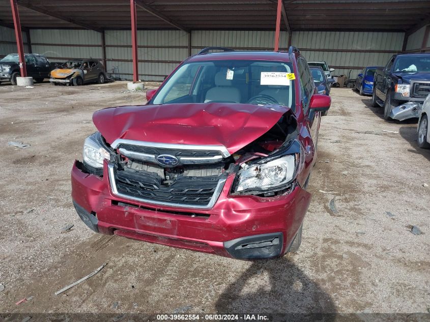 2018 Subaru Forester 2.5I Premium VIN: JF2SJAEC0JH428444 Lot: 39562554