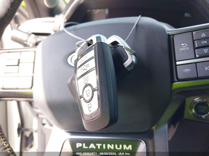 2022 Ford F-150 Platinum VIN: 1FTFW1ED6NFB76324 Lot: 39562571