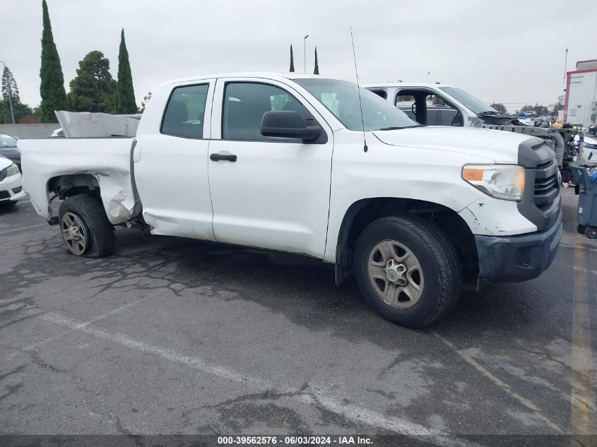 2016 Toyota Tundra Sr 4.6L V8 VIN: 5TFRM5F13GX098239 Lot: 39562576