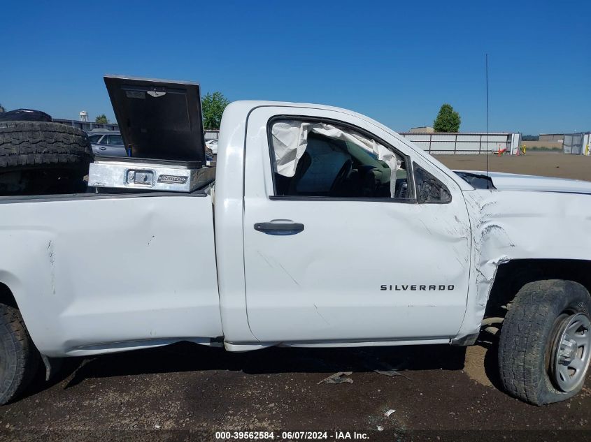 2018 Chevrolet Silverado 1500 Wt VIN: 1GCNKNEH2JZ125350 Lot: 39562584