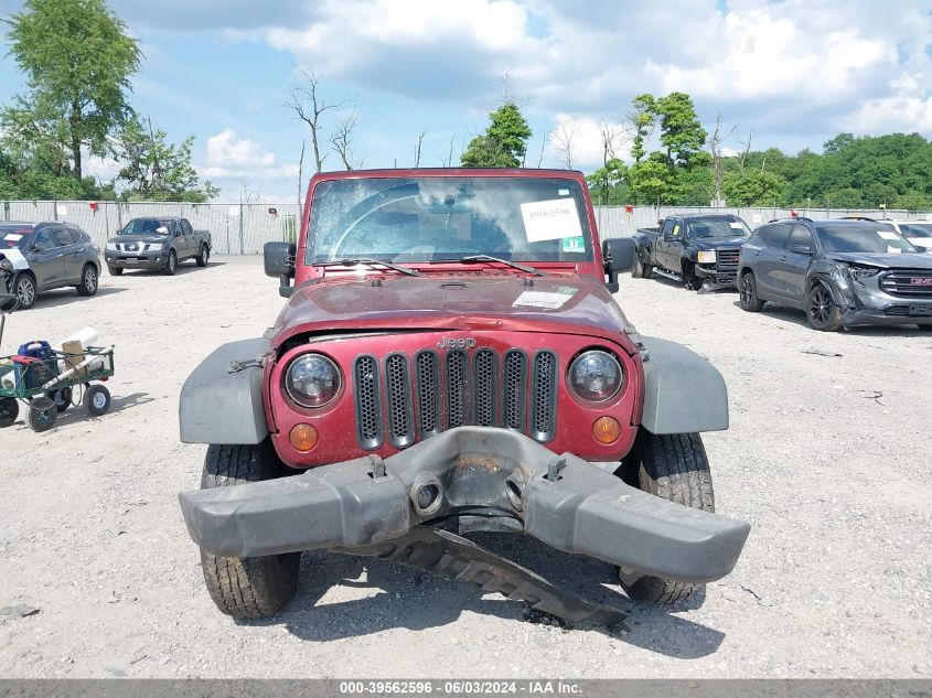 2009 Jeep Wrangler X VIN: 1J4FA24109L707756 Lot: 39562596