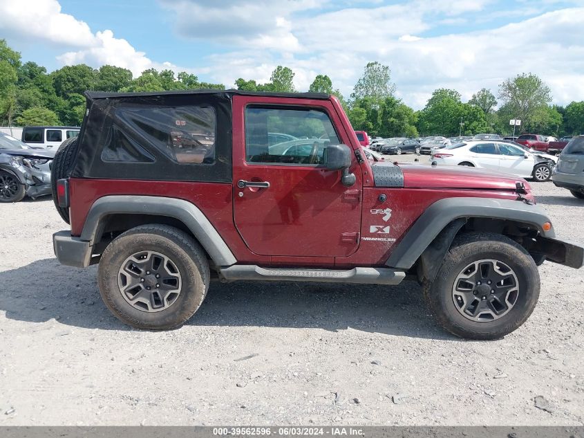 2009 Jeep Wrangler X VIN: 1J4FA24109L707756 Lot: 39562596