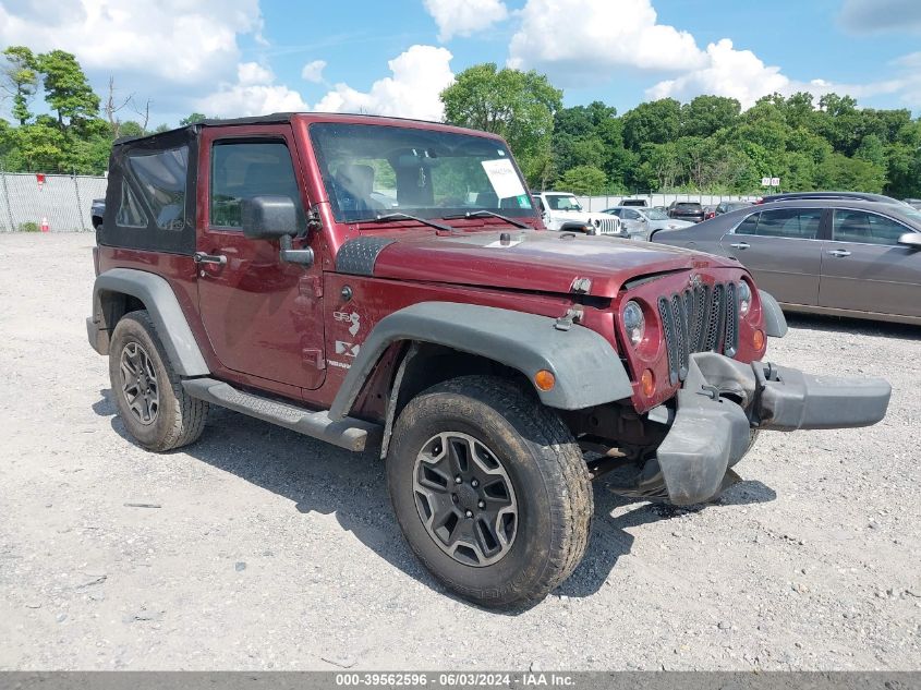 2009 Jeep Wrangler X VIN: 1J4FA24109L707756 Lot: 39562596