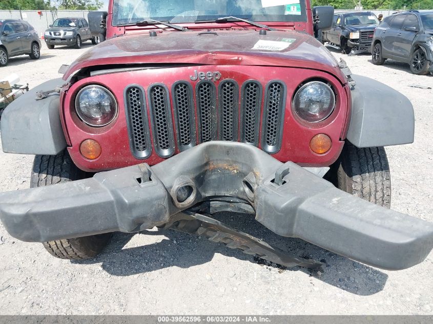 2009 Jeep Wrangler X VIN: 1J4FA24109L707756 Lot: 39562596