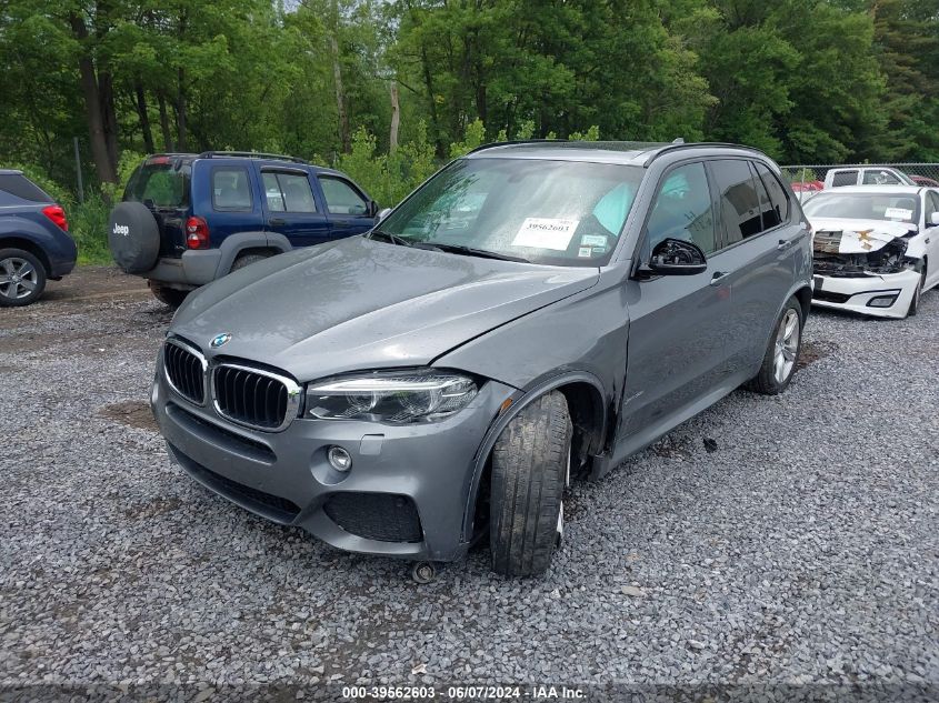 2016 BMW X5 xDrive35I VIN: 5UXKR0C53G0S89325 Lot: 39562603