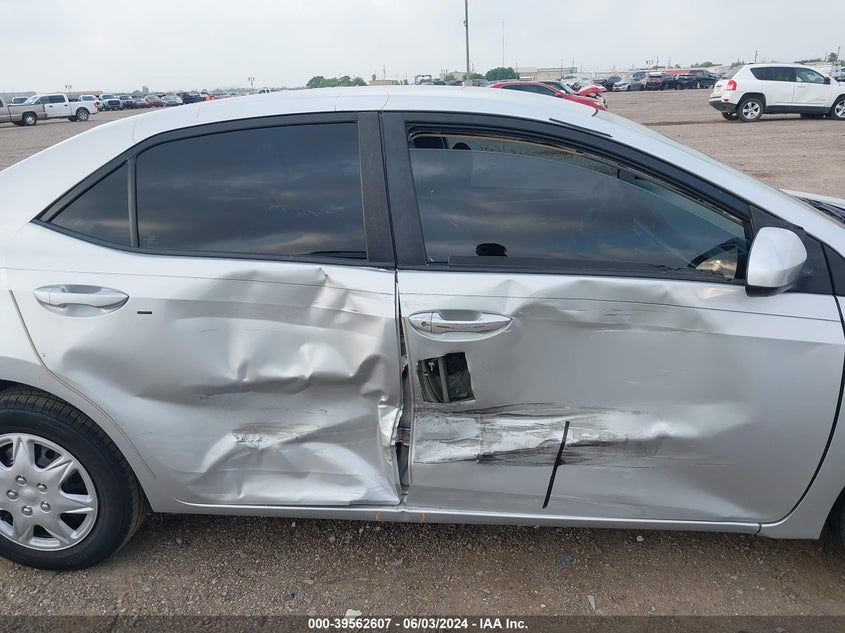 2015 Toyota Corolla L VIN: 5YFBURHEXFP224425 Lot: 39562607