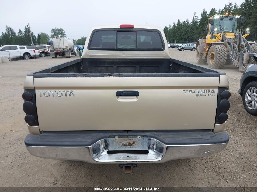 2004 Toyota Tacoma Xtracab VIN: 5TEWN72N84Z461241 Lot: 39562640