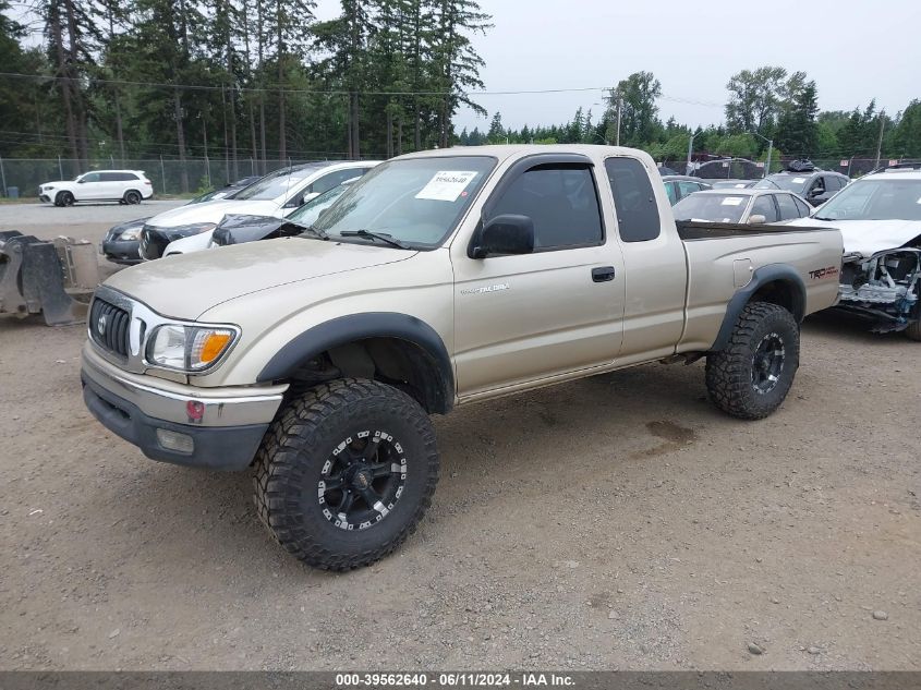 2004 Toyota Tacoma Xtracab VIN: 5TEWN72N84Z461241 Lot: 39562640