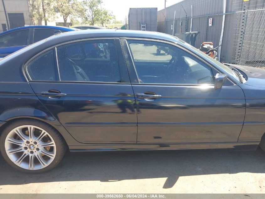 2005 BMW 330I VIN: WBAEV53425KM39714 Lot: 39562650