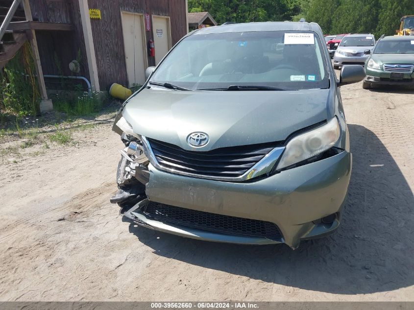 2012 Toyota Sienna Le 7 Passenger VIN: 5TDJK3DC5CS048745 Lot: 39562660