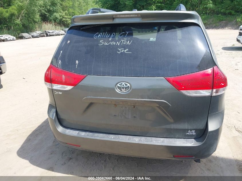 2012 Toyota Sienna Le 7 Passenger VIN: 5TDJK3DC5CS048745 Lot: 39562660