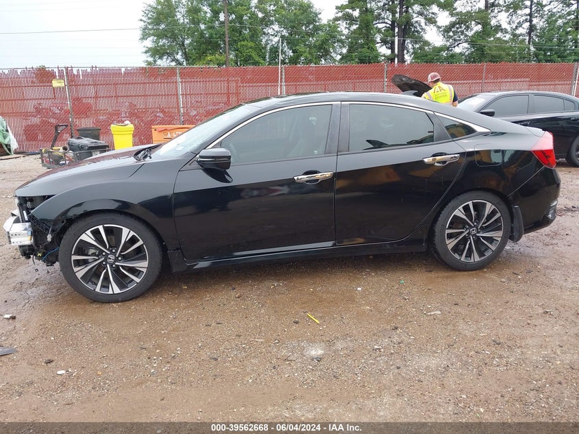 VIN 19XFC1F99HE018142 2017 HONDA CIVIC TOURING