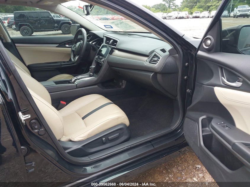 VIN 19XFC1F99HE018142 2017 HONDA CIVIC TOURING