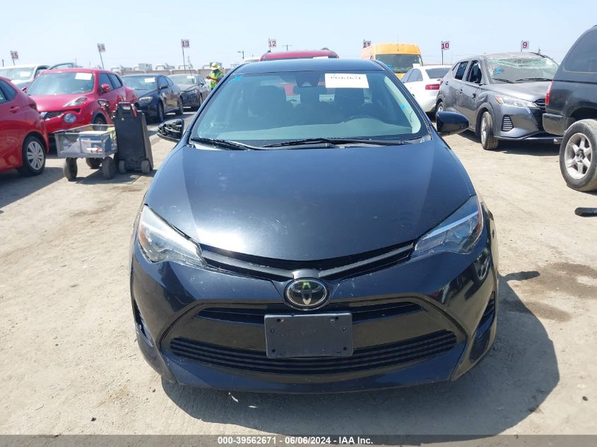 2019 Toyota Corolla Le VIN: 2T1BURHE3KC158360 Lot: 39562671