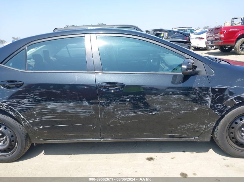 2019 TOYOTA COROLLA LE - 2T1BURHE3KC158360