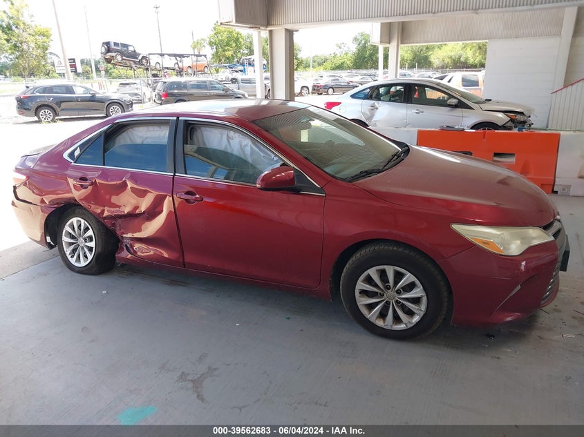 2016 Toyota Camry Le VIN: 4T1BF1FK5GU579698 Lot: 39562683