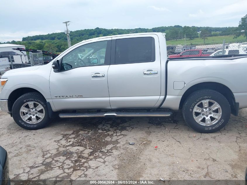 2018 Nissan Titan Sv VIN: 1N6AA1EJ9JN548220 Lot: 39562684