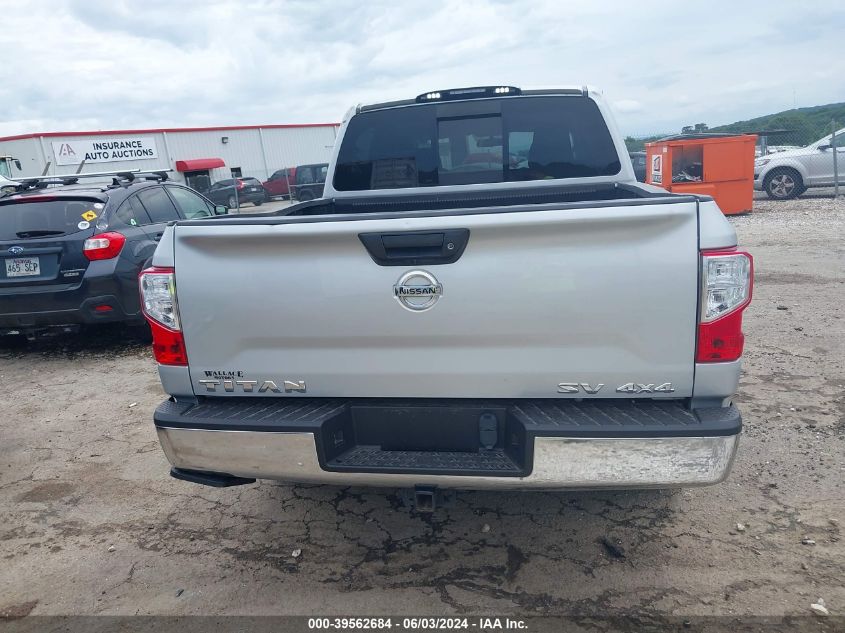 2018 Nissan Titan Sv VIN: 1N6AA1EJ9JN548220 Lot: 39562684