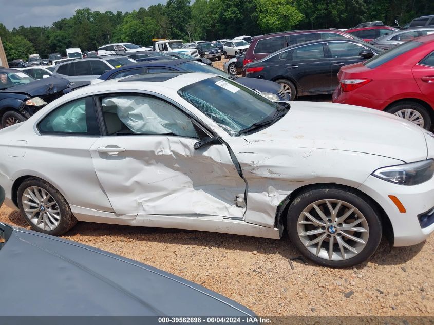 2016 BMW 228I VIN: WBA1F9C5XGV546538 Lot: 39562698