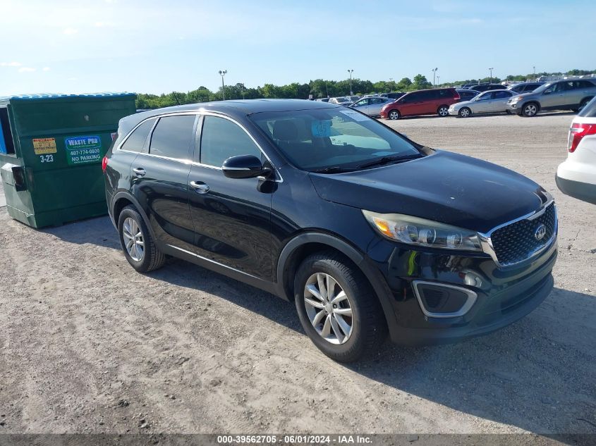 2017 Kia Sorento 2.4L L VIN: 5XYPG4A38HG284509 Lot: 39562705