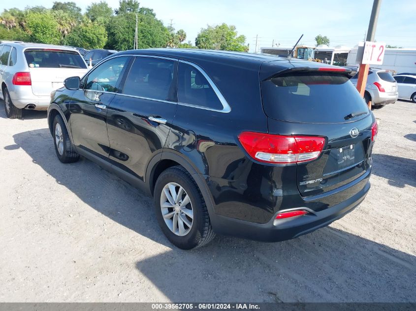 2017 Kia Sorento 2.4L L VIN: 5XYPG4A38HG284509 Lot: 39562705