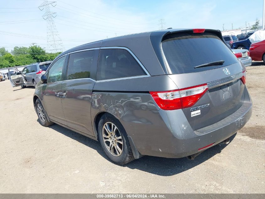 2012 Honda Odyssey Ex-L VIN: 5FNRL5H6XCB053265 Lot: 39562713