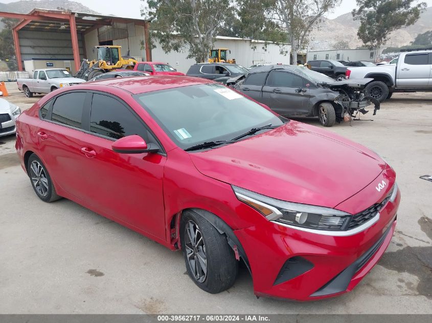 2022 Kia Forte Fe/Lxs VIN: 3KPF24AD5NE435267 Lot: 39562717