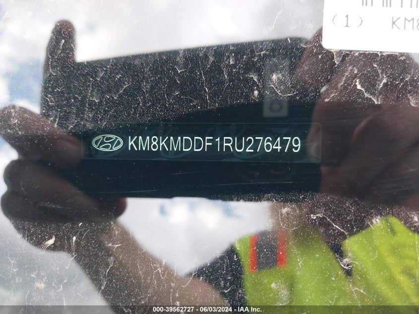 2024 Hyundai Ioniq 5 Se VIN: KM8KMDDF1RU276479 Lot: 39562727