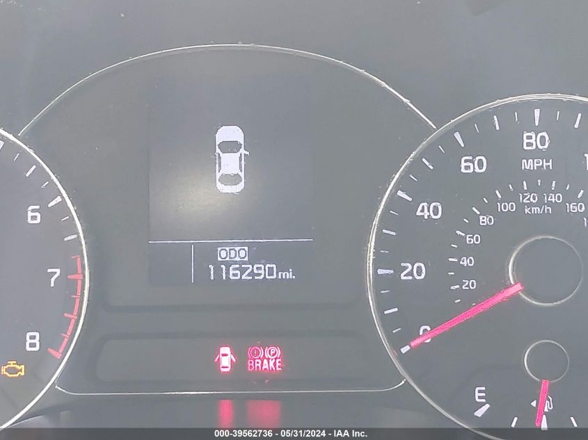 2016 Kia Forte Koup Sx VIN: KNAFZ6A33G5576283 Lot: 39562736