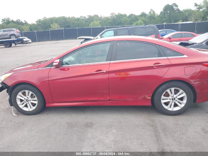 2014 HYUNDAI SONATA GLS - 5NPEB4ACXEH878299