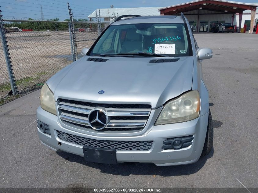 2007 Mercedes-Benz Gl 450 4Matic VIN: 4JGBF71E17A233444 Lot: 39562756