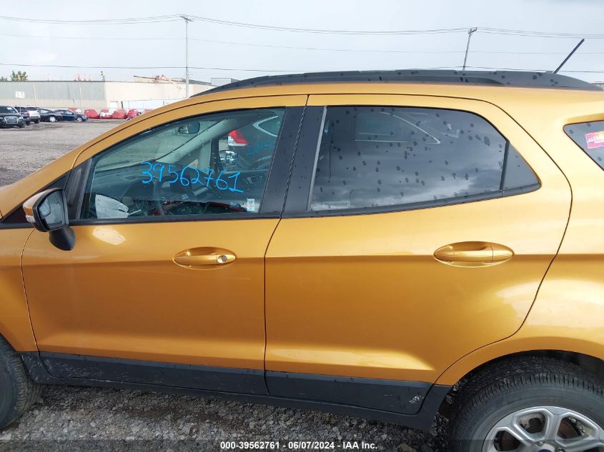 2021 Ford Ecosport Se VIN: MAJ6S3GL1MC401783 Lot: 39562761