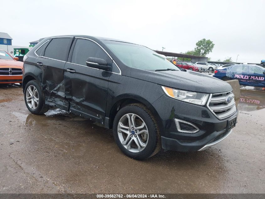 2015 Ford Edge Titanium VIN: 2FMTK3K86FBB06046 Lot: 39562762