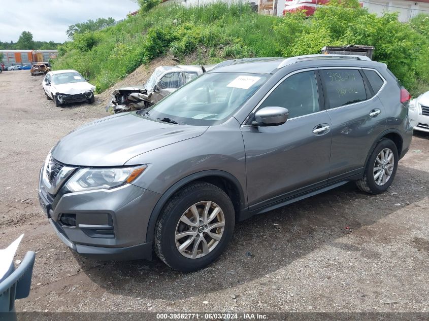 2017 Nissan Rogue Sv VIN: KNMAT2MT5HP551667 Lot: 39562771