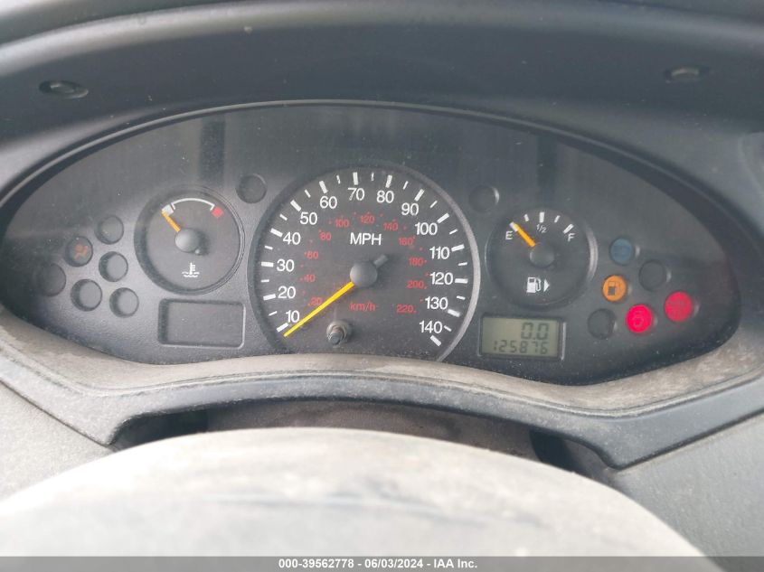 2002 Ford Focus Lx VIN: 1FAFP33PX2W319783 Lot: 39562778