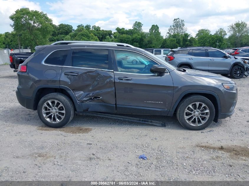 2019 Jeep Cherokee Latitude Plus Fwd VIN: 1C4PJLLB1KD366281 Lot: 39562781