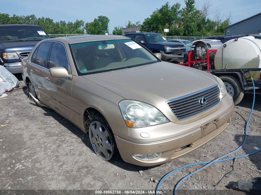 2001 Lexus Ls 430 VIN: JTHBN30F710043542 Lot: 39562788